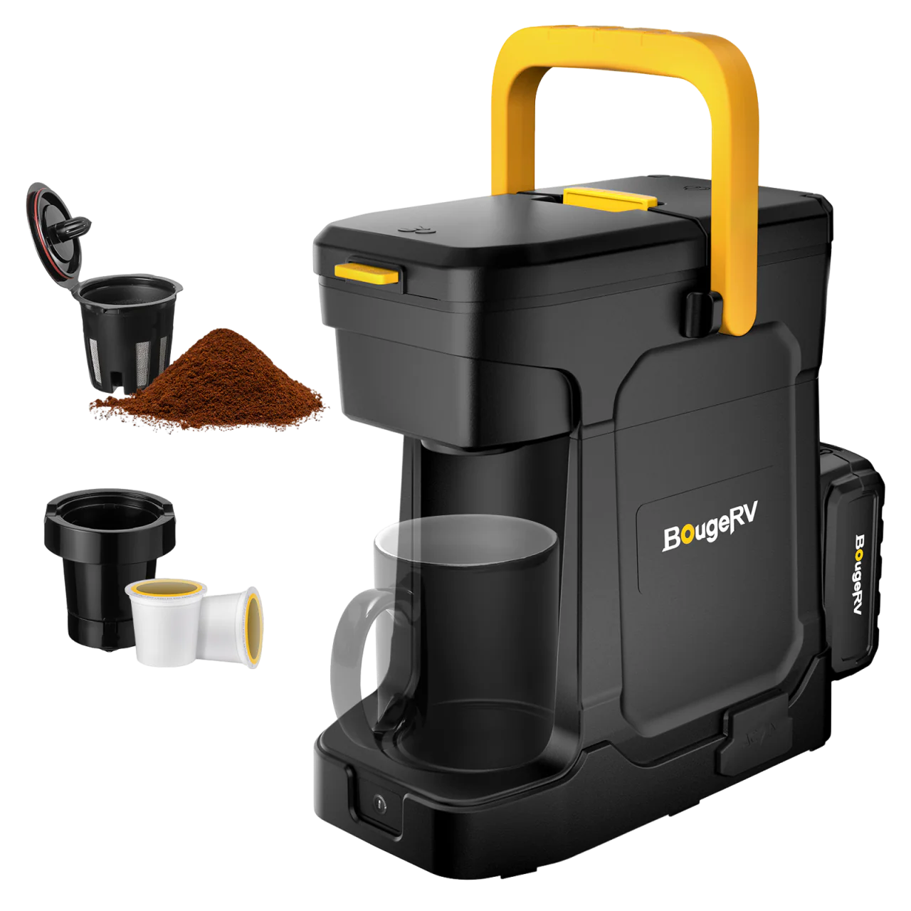 BougeRV Portable Coffee Maker With 144Wh Battery