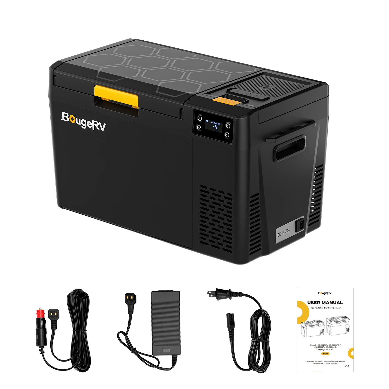 BougeRV New CRX3 22L Portable Car Fridge Freezer - Image 8